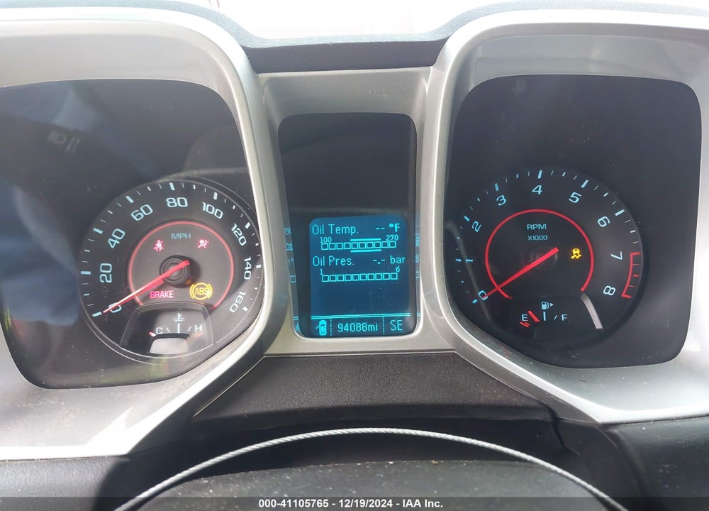 2014 CHEVROLET CAMARO 1LS VIN: 2G1FE1E30E9247271