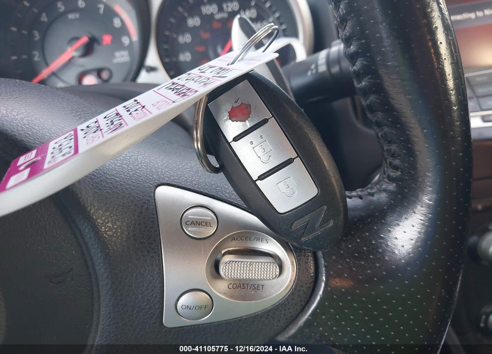 2015 NISSAN 370Z SPORT TECH VIN: JN1AZ4EH8FM443095