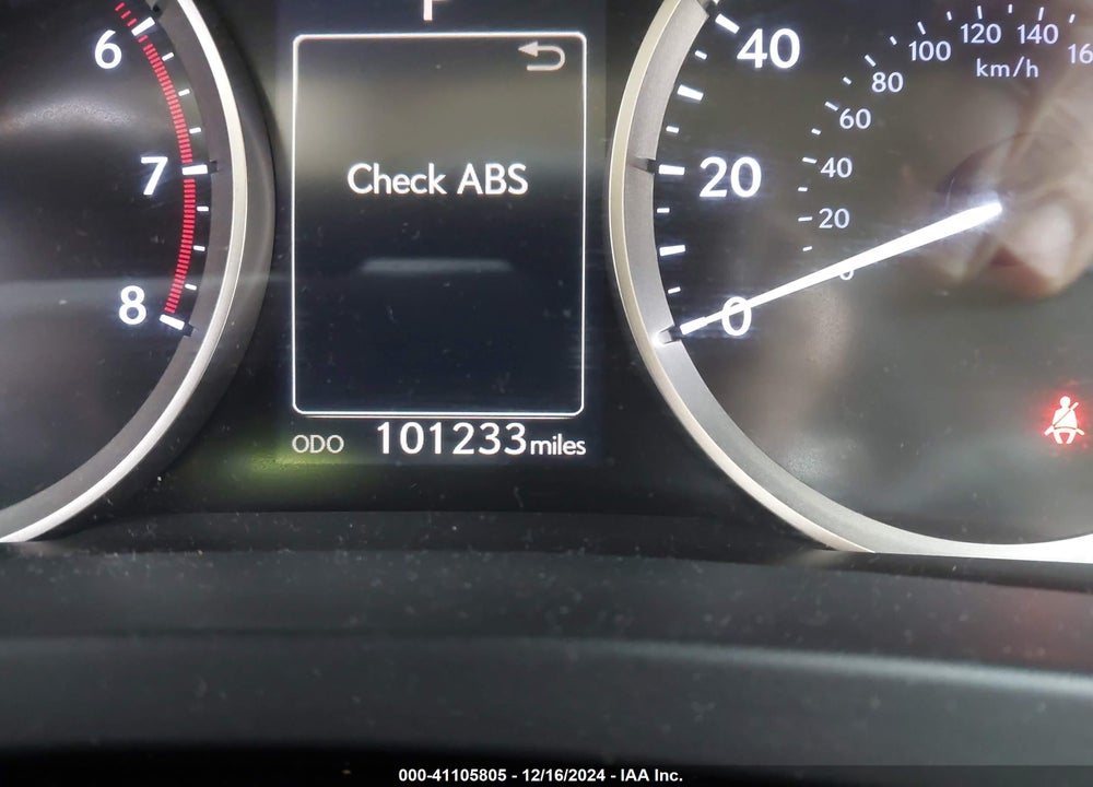 2016 LEXUS IS 200T VIN: JTHBA1D24G5001929