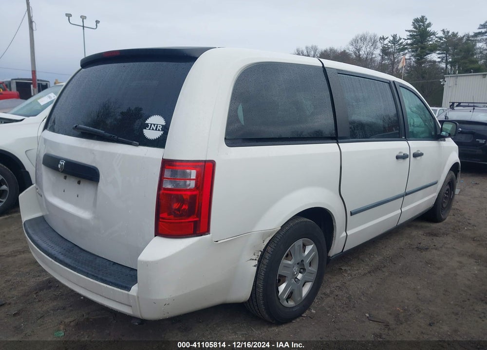 2008 DODGE GRAND CARAVAN SE VIN: 1D8HN44H68B162289