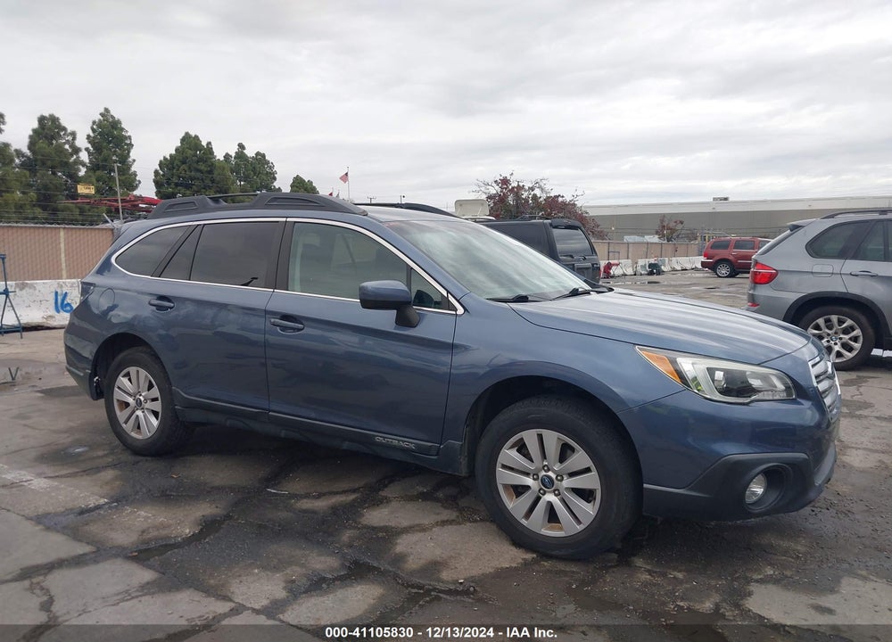 2016 SUBARU OUTBACK 2.5I PREMIUM VIN: 4S4BSACC0G3223092