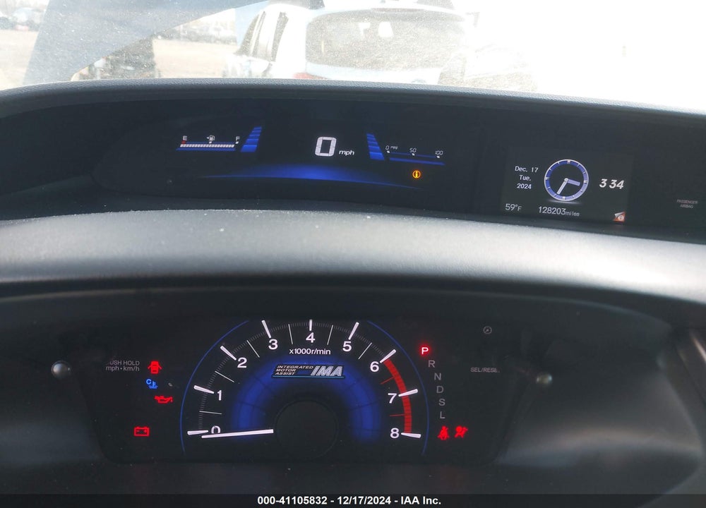 2014 HONDA CIVIC HYBRID VIN: 19XFB4F26EE001916