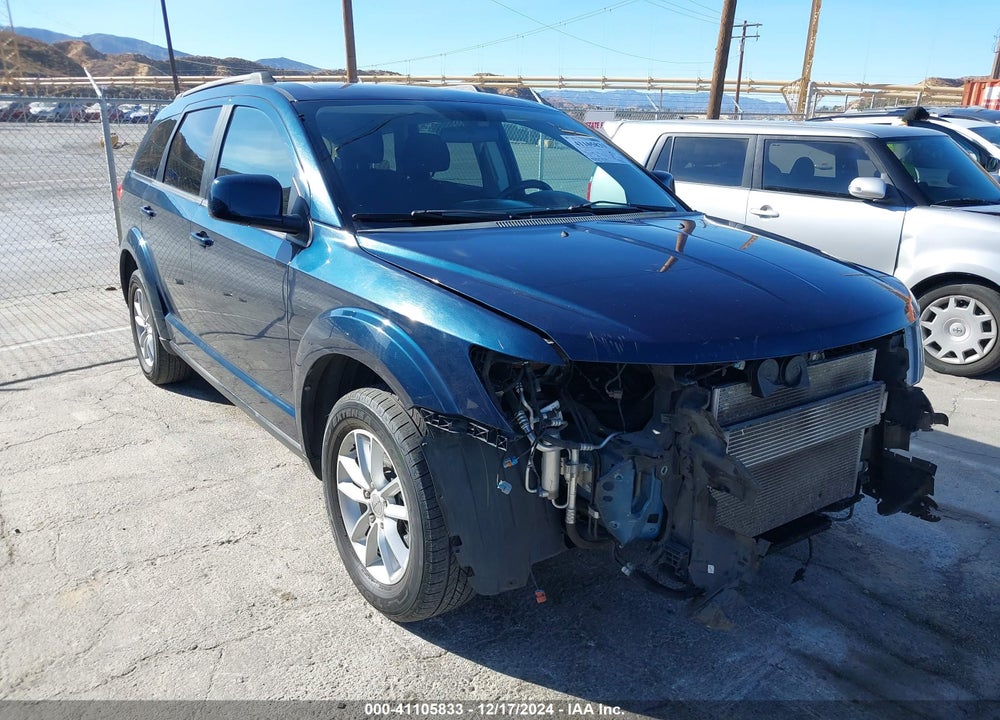 2015 DODGE JOURNEY SXT VIN: 3C4PDCBG9FT710993