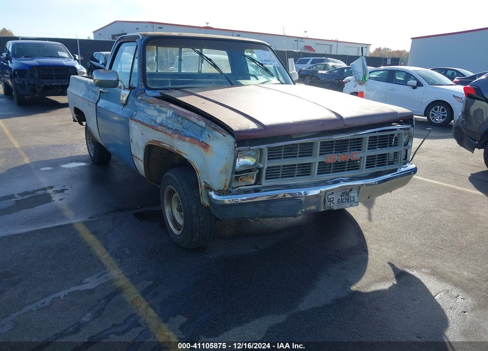 1984 GMC C1500 VIN: 1GTCC14D7EF700495