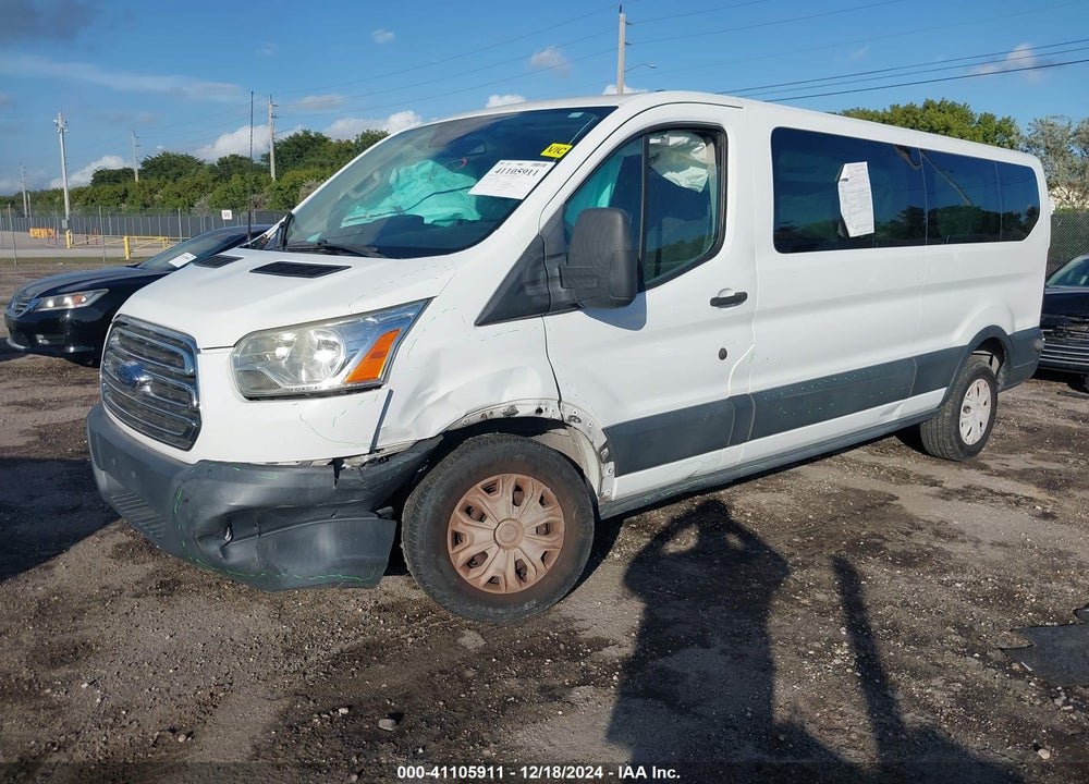 2016 FORD TRANSIT-350 XLT VIN: 1FBZX2ZM8GKB03254