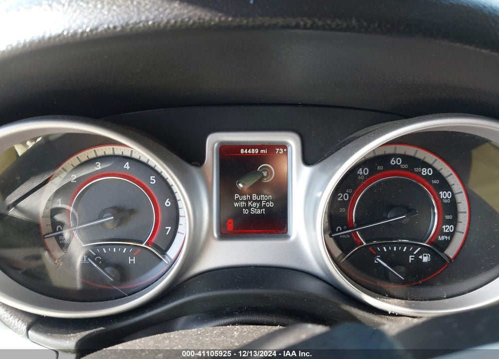 2019 DODGE JOURNEY SE VIN: 3C4PDCBG1KT815926
