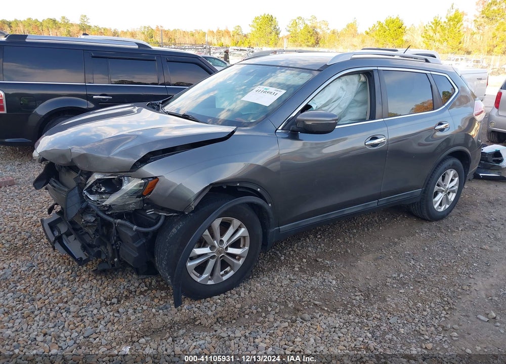 2015 NISSAN ROGUE SV VIN: 5N1AT2MT2FC803214