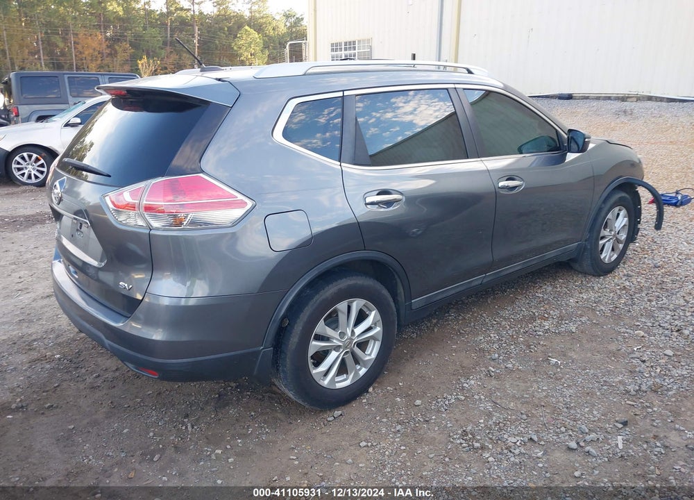 2015 NISSAN ROGUE SV VIN: 5N1AT2MT2FC803214
