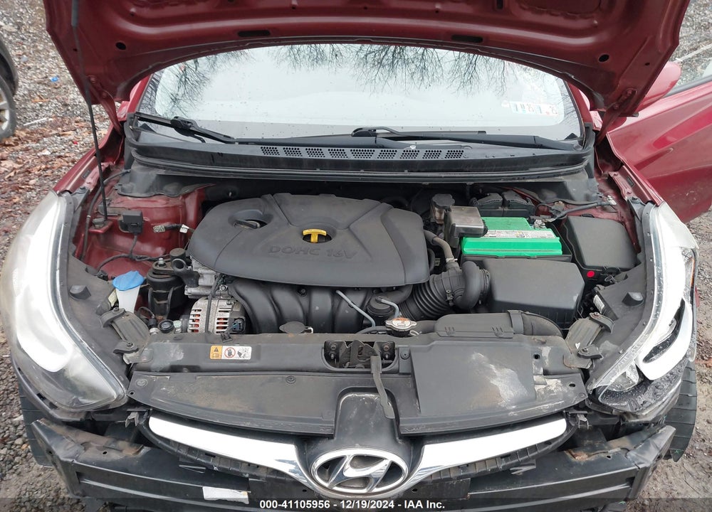 2016 HYUNDAI ELANTRA SE VIN: 5NPDH4AEXGH721046