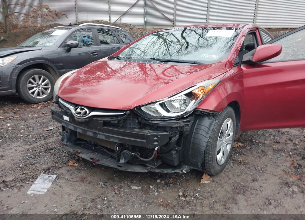 2016 HYUNDAI ELANTRA SE VIN: 5NPDH4AEXGH721046