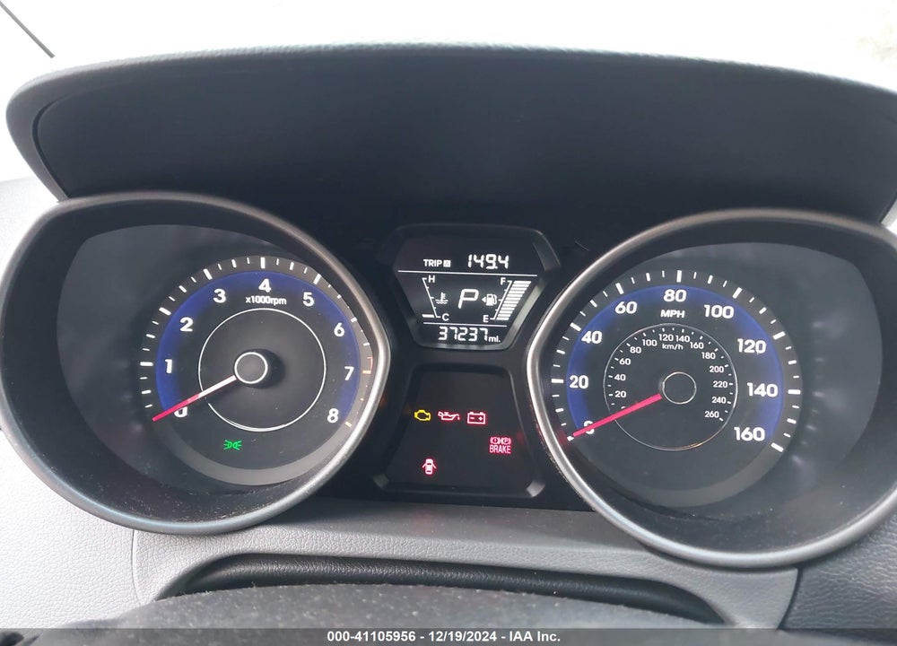 2016 HYUNDAI ELANTRA SE VIN: 5NPDH4AEXGH721046