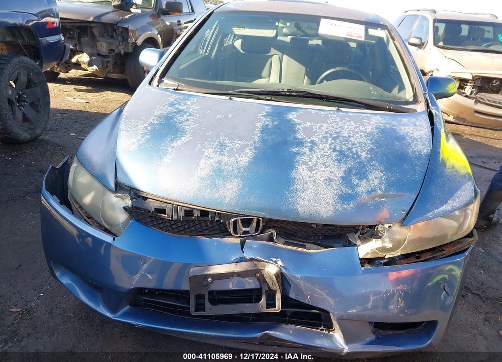 2009 HONDA CIVIC LX VIN: 2HGFA16589H526970