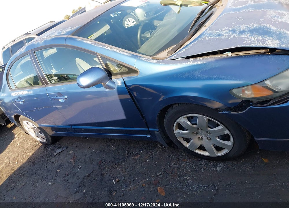 2009 HONDA CIVIC LX VIN: 2HGFA16589H526970