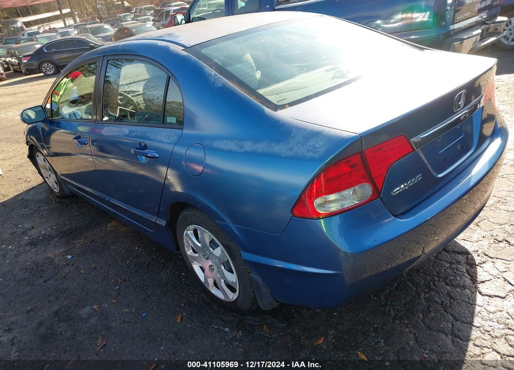 2009 HONDA CIVIC LX VIN: 2HGFA16589H526970