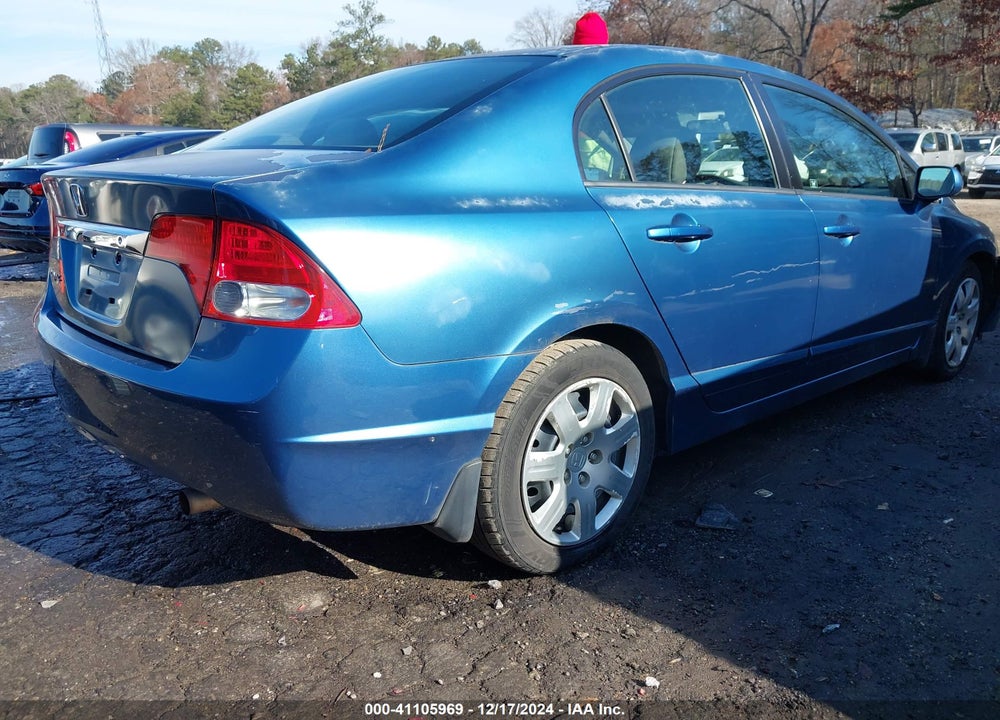2009 HONDA CIVIC LX VIN: 2HGFA16589H526970