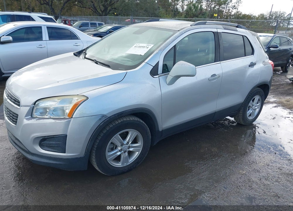 2016 CHEVROLET TRAX LT VIN: 3GNCJLSB0GL254015