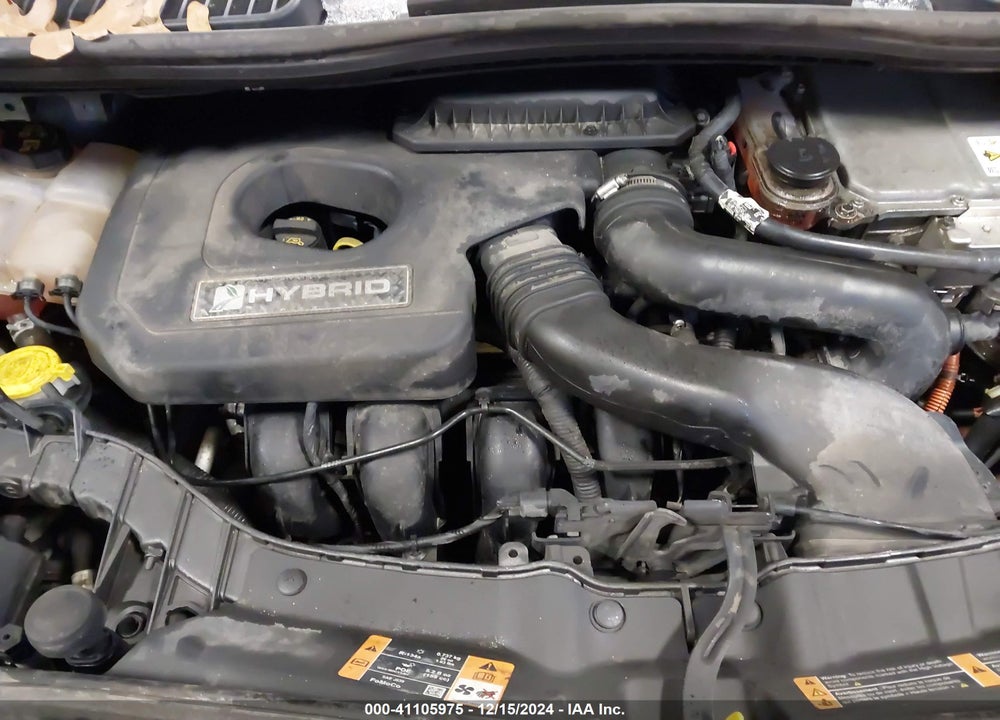 2017 FORD C-MAX HYBRID SE VIN: 1FADP5AUXHL101087