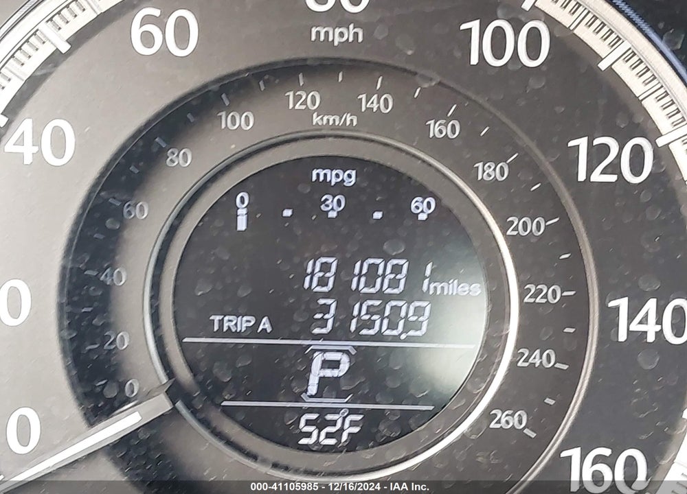 2013 HONDA ACCORD LX VIN: 1HGCR2F30DA100245