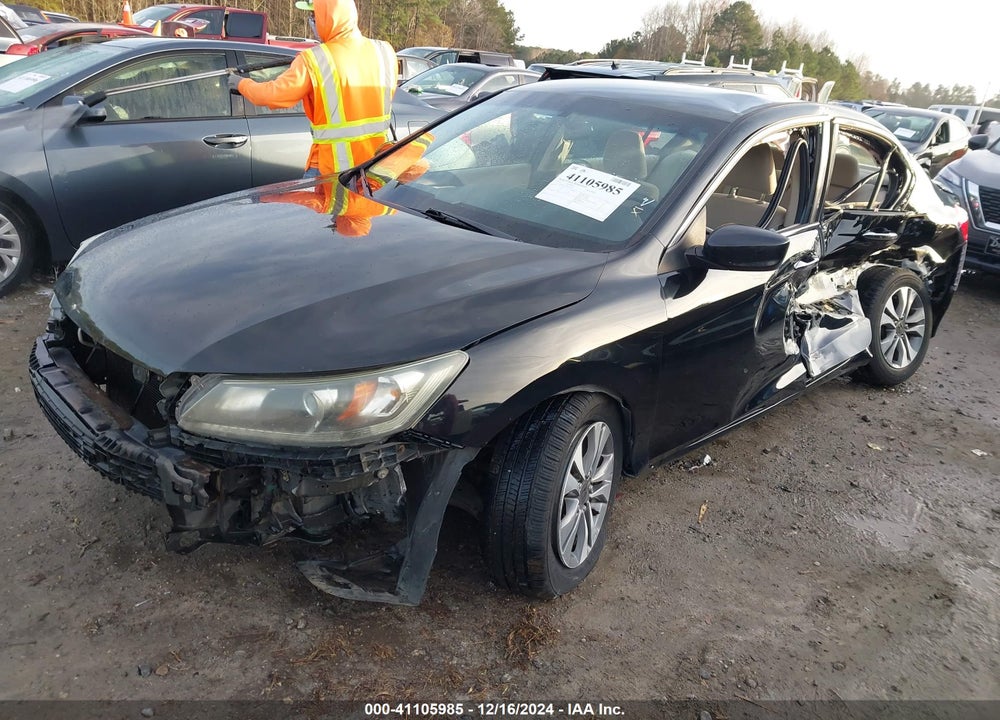 2013 HONDA ACCORD LX VIN: 1HGCR2F30DA100245