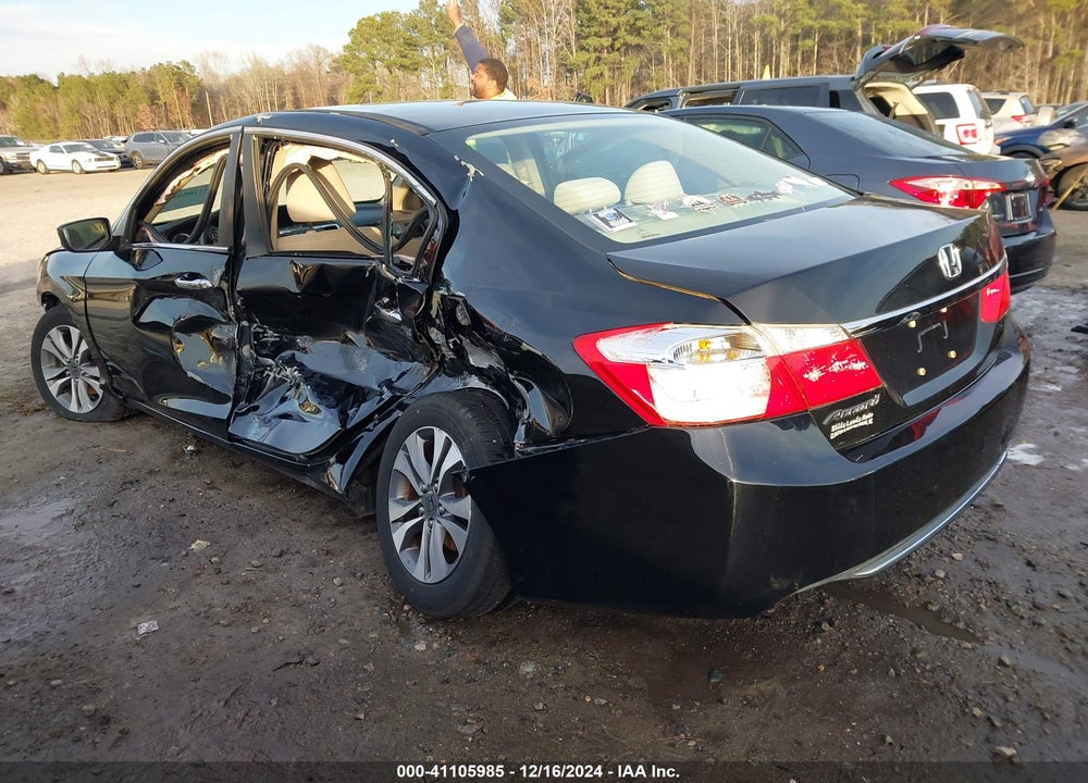 2013 HONDA ACCORD LX VIN: 1HGCR2F30DA100245