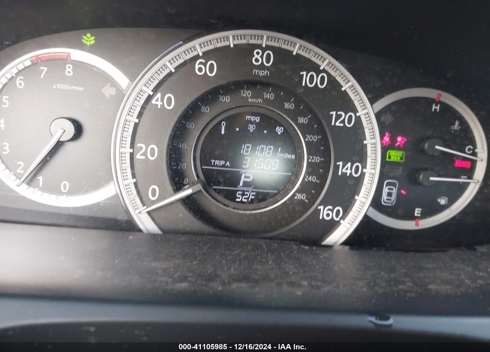 2013 HONDA ACCORD LX VIN: 1HGCR2F30DA100245