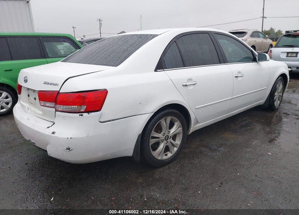 2006 HYUNDAI SONATA GLS V6/LX V6 VIN: 5NPEU46F06H122818