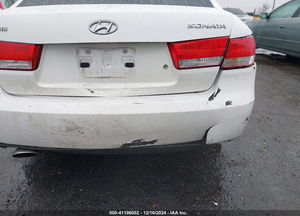 2006 HYUNDAI SONATA GLS V6/LX V6 VIN: 5NPEU46F06H122818