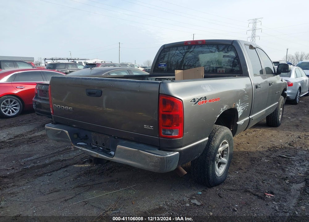 2003 DODGE RAM 1500 SLT/LARAMIE/ST VIN: 1D7HU18D33J618258