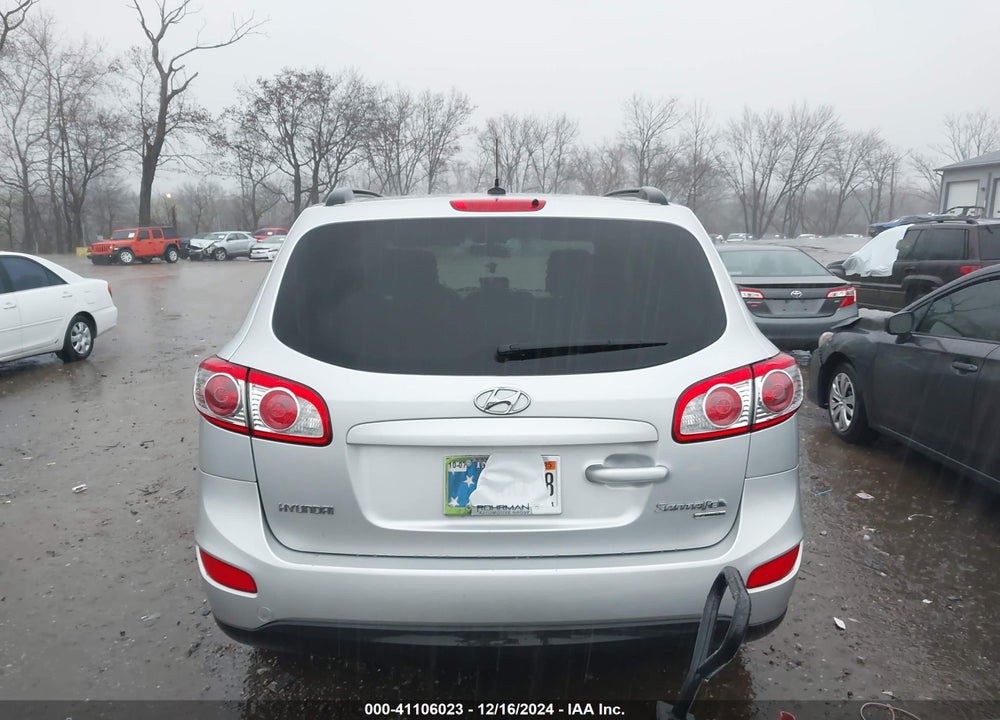 2011 HYUNDAI SANTA FE GLS VIN: 5XYZGDAB3BG020315