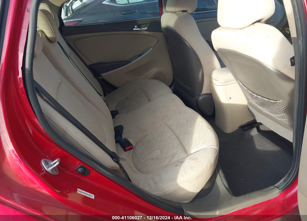 2013 HYUNDAI ACCENT GLS VIN: KMHCU4AE6DU328908