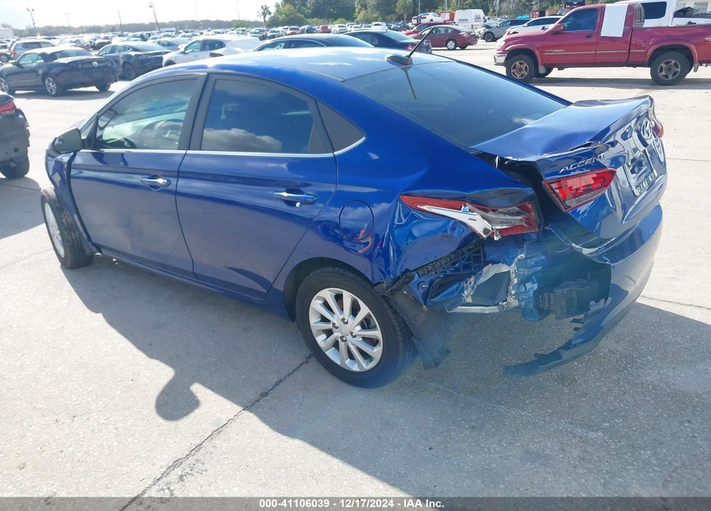 2021 HYUNDAI ACCENT VIN: 3KPC24A60ME150222