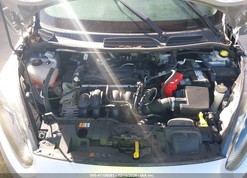 2019 FORD FIESTA VIN: 3FADP4AJ4KM158925