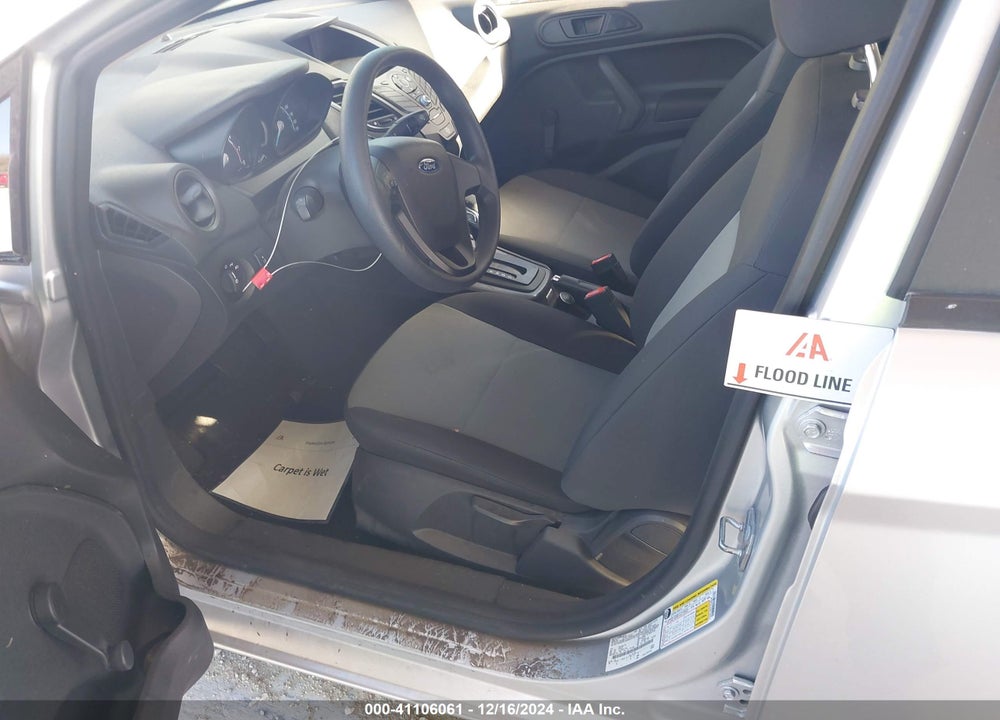 2019 FORD FIESTA VIN: 3FADP4AJ4KM158925