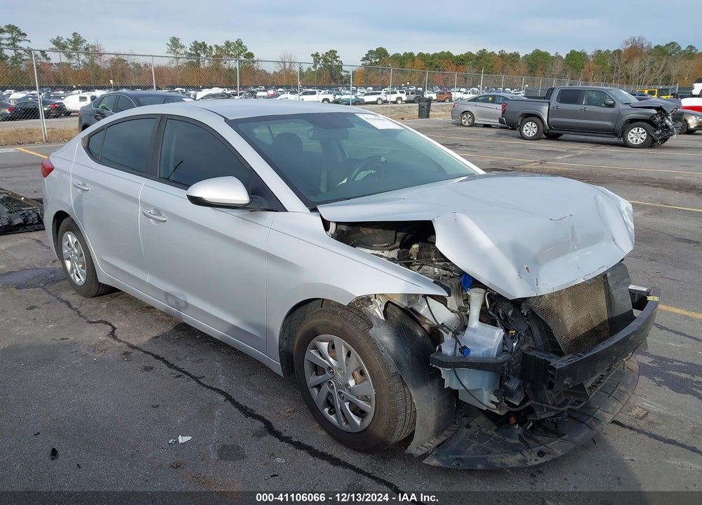 2018 HYUNDAI ELANTRA SE VIN: KMHD74LF1JU611584