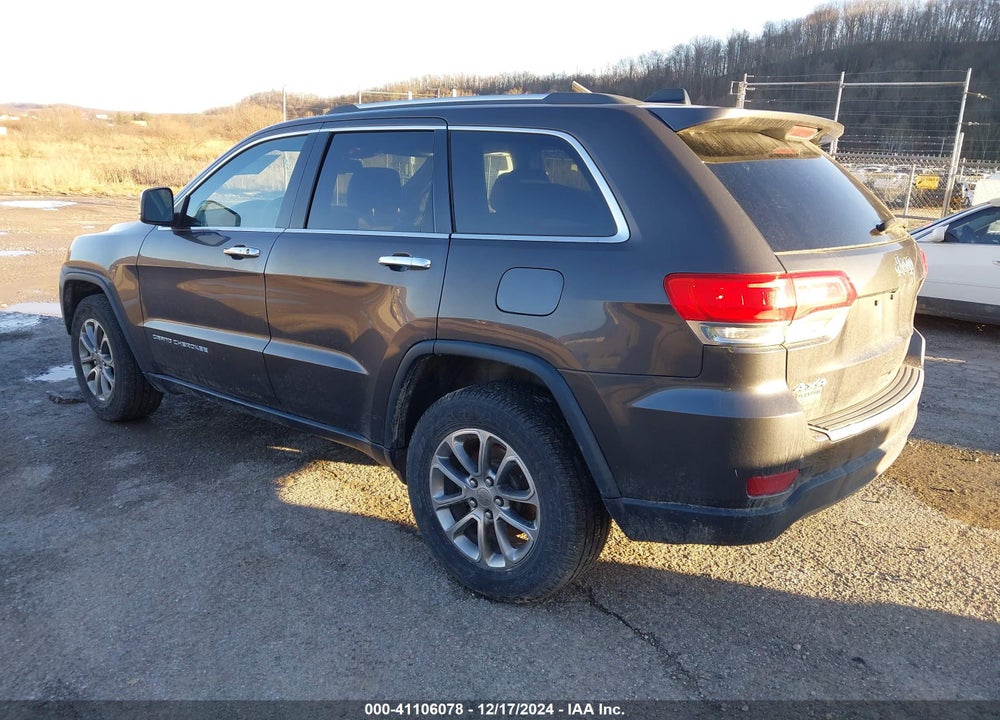2015 CHEROKEE JEEP GRAND  LIMITED VIN: 1C4RJFBG6FC819877