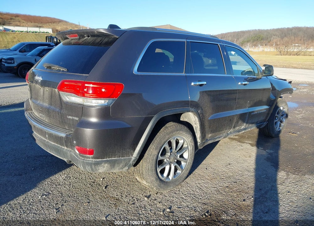2015 CHEROKEE JEEP GRAND  LIMITED VIN: 1C4RJFBG6FC819877