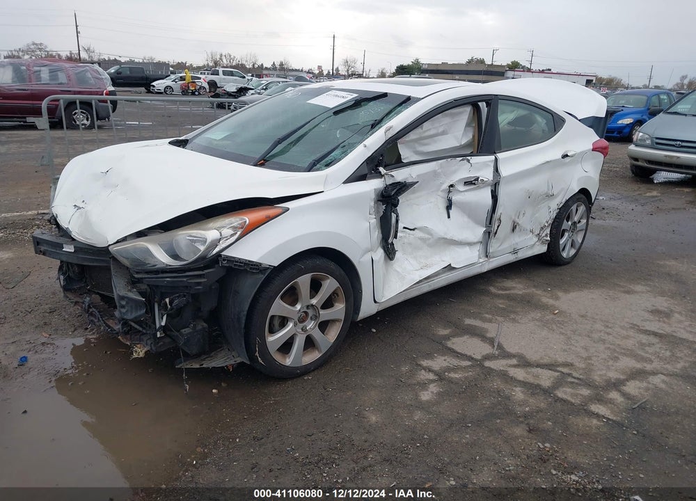 2013 HYUNDAI ELANTRA VIN: 5NPDH4AE8DH252714