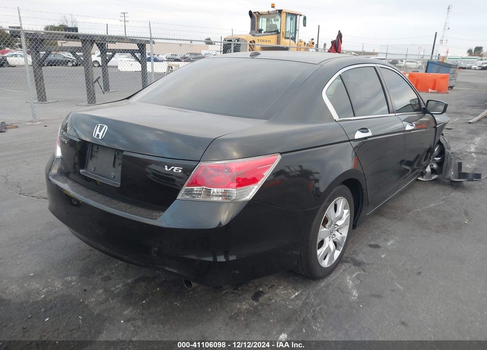 2008 HONDA ACCORD 3.5 EX-L VIN: 1HGCP36858A078594