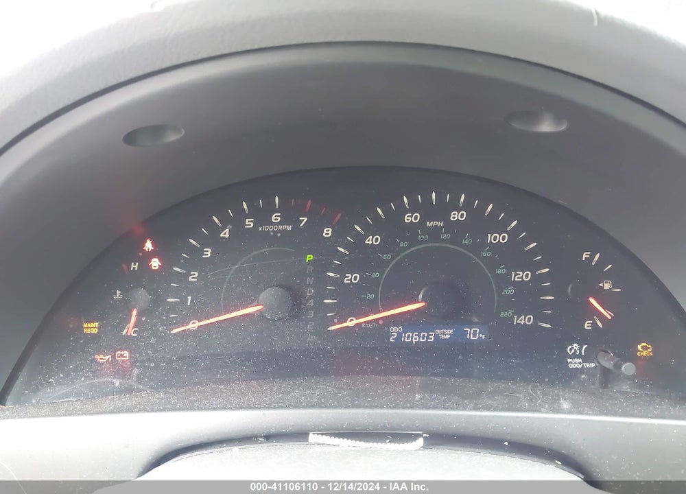 2009 TOYOTA CAMRY LE VIN: 4T1BE46KX9U364308
