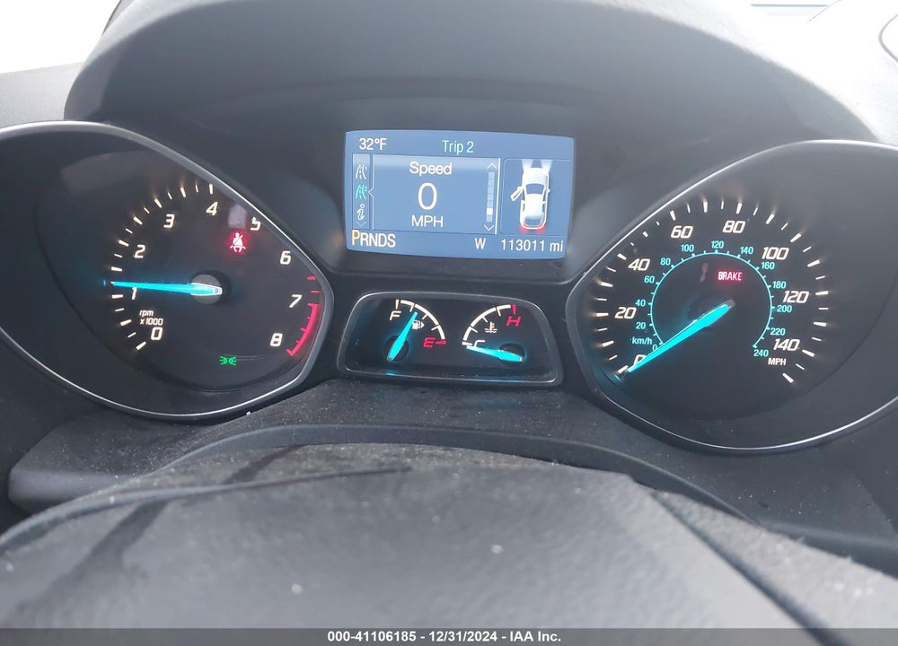 2014 FORD ESCAPE S VIN: 1FMCU0F7XEUC81970