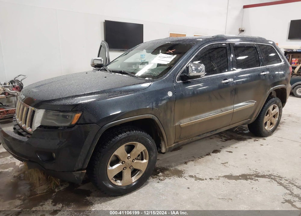 2012 JEEP GRAND CHEROKEE OVERLAND VIN: 1C4RJFCT5CC222758