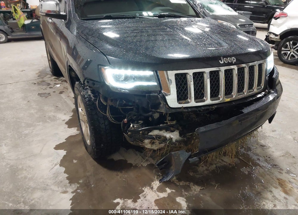 2012 JEEP GRAND CHEROKEE OVERLAND VIN: 1C4RJFCT5CC222758