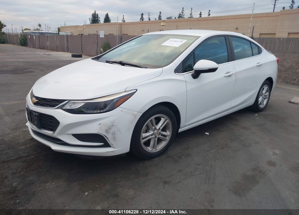 2016 CHEVROLET CRUZE LT AUTO VIN: 1G1BE5SM1G7259792