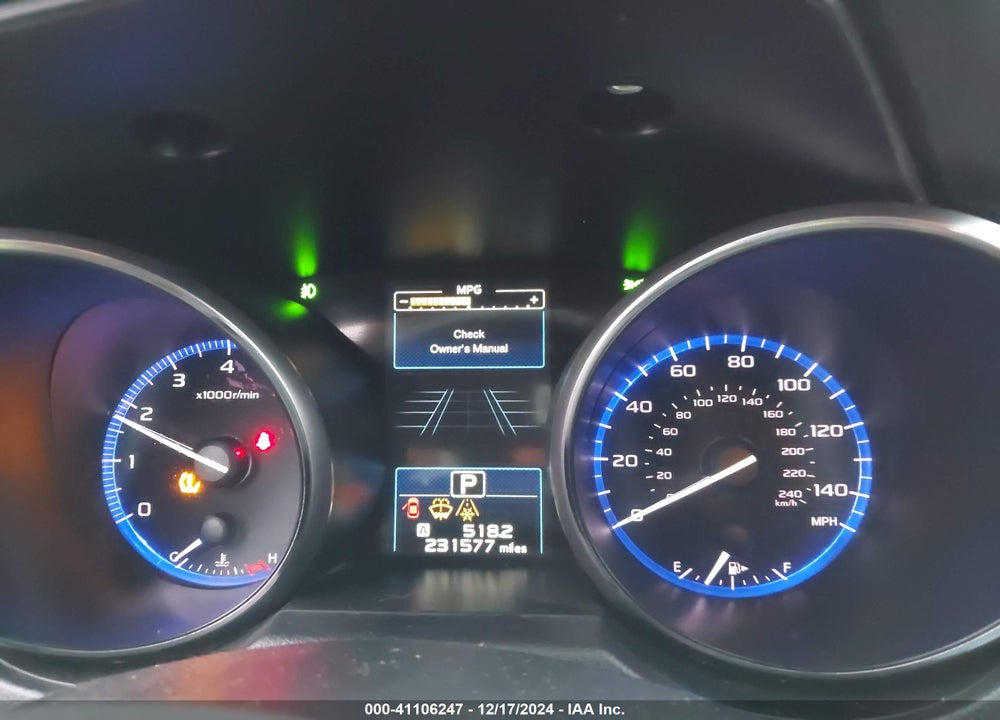 2017 SUBARU OUTBACK 2.5I PREMIUM VIN: 4S4BSAFC5H3388116