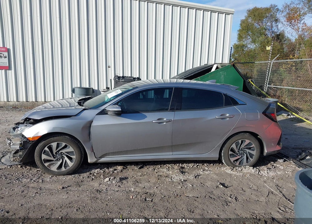 2018 HONDA CIVIC LX VIN: SHHFK7H21JU205945