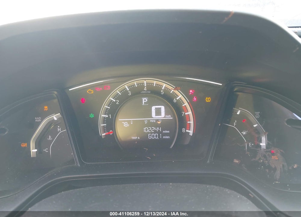 2018 HONDA CIVIC LX VIN: SHHFK7H21JU205945