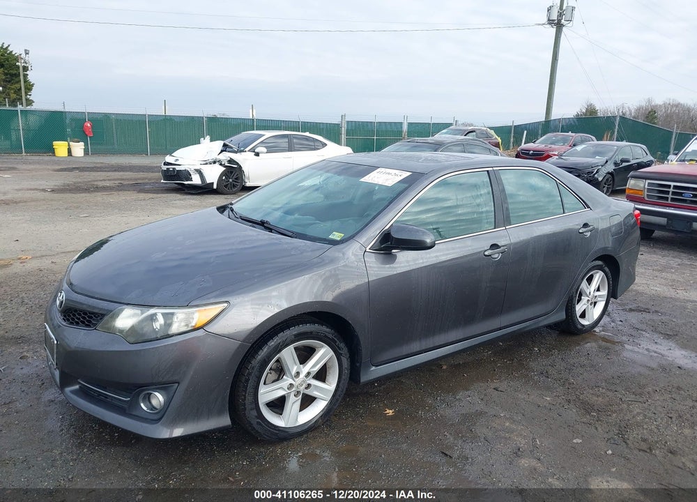 2012 TOYOTA CAMRY SE VIN: 4T1BF1FKXCU166914