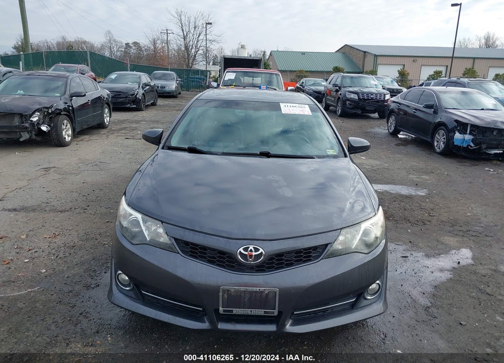 2012 TOYOTA CAMRY SE VIN: 4T1BF1FKXCU166914