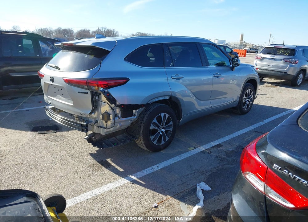 2023 TOYOTA HIGHLANDER HYBRID XLE VIN: 5TDKBRCH6PS601042