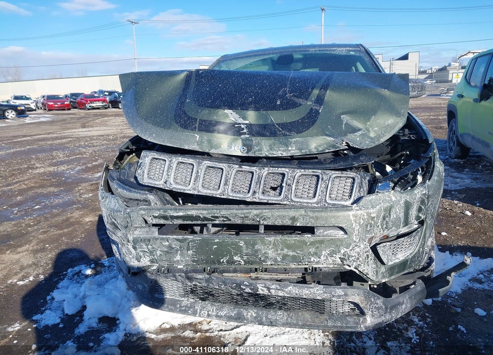 2021 JEEP COMPASS SPORT 4X4 VIN: 3C4NJDAB8MT591777